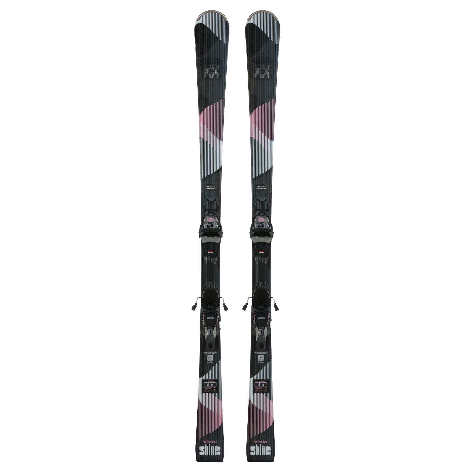 Zaino da sci Volkl Shine sc carbon + attacco Vmotion 11 tcx Donna Nero 1/1
