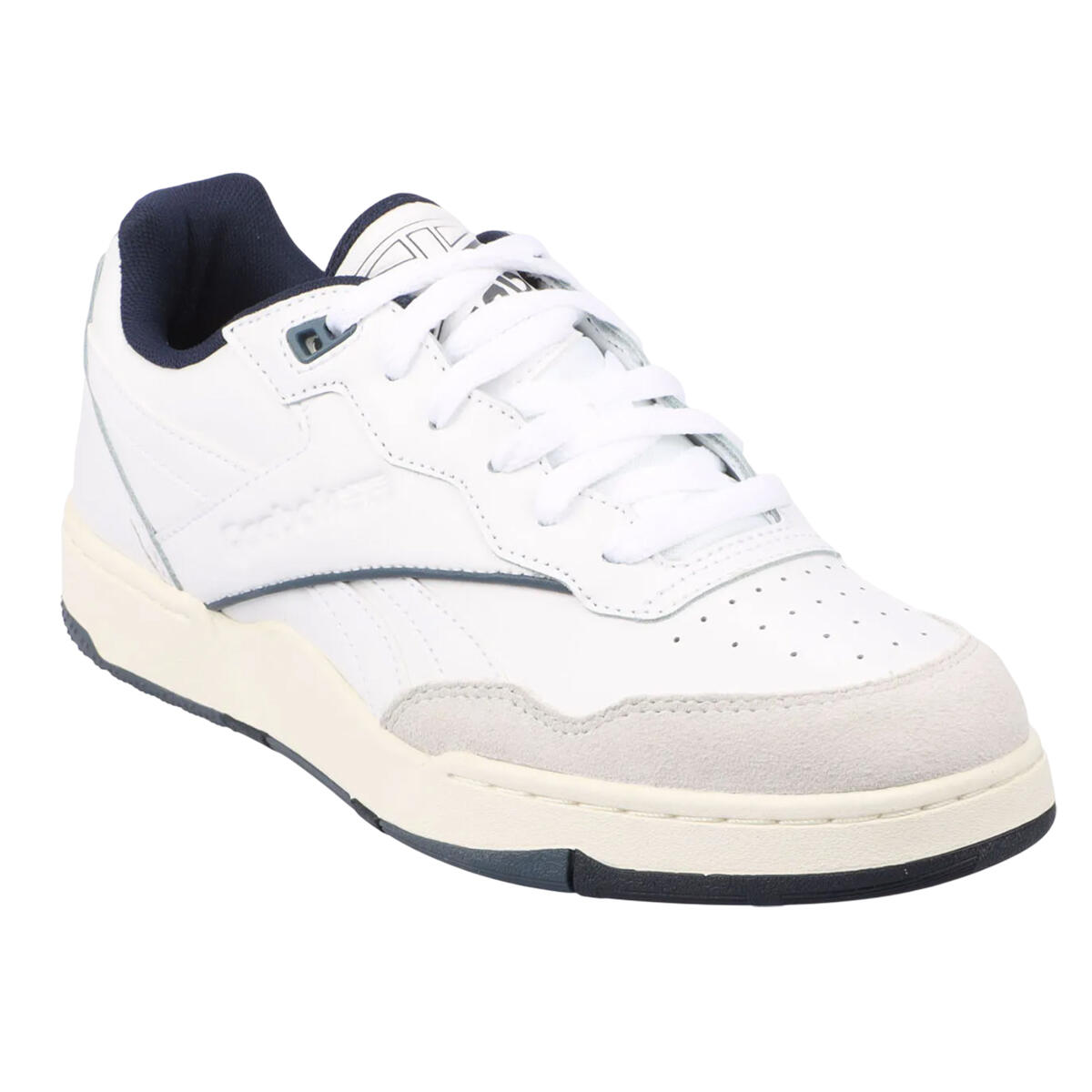 REEBOK Scarpe Sportive Pelle Adulto Unisex Reebok BB 4000 II Bianco Blu Navy