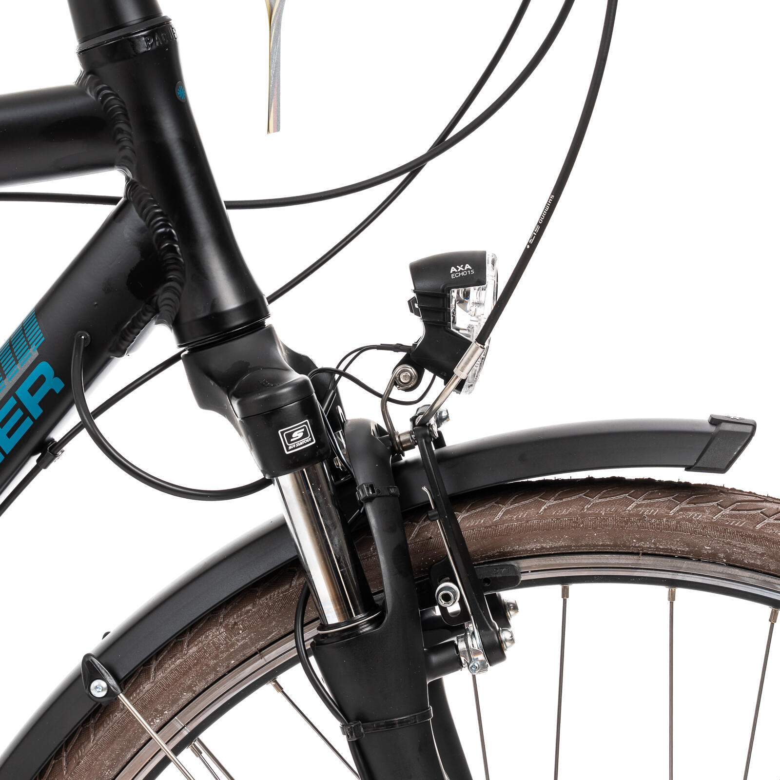 Refurbished, Bicicletta da città Kreidler 1285 - 28 pollici, XL, nera 6/7