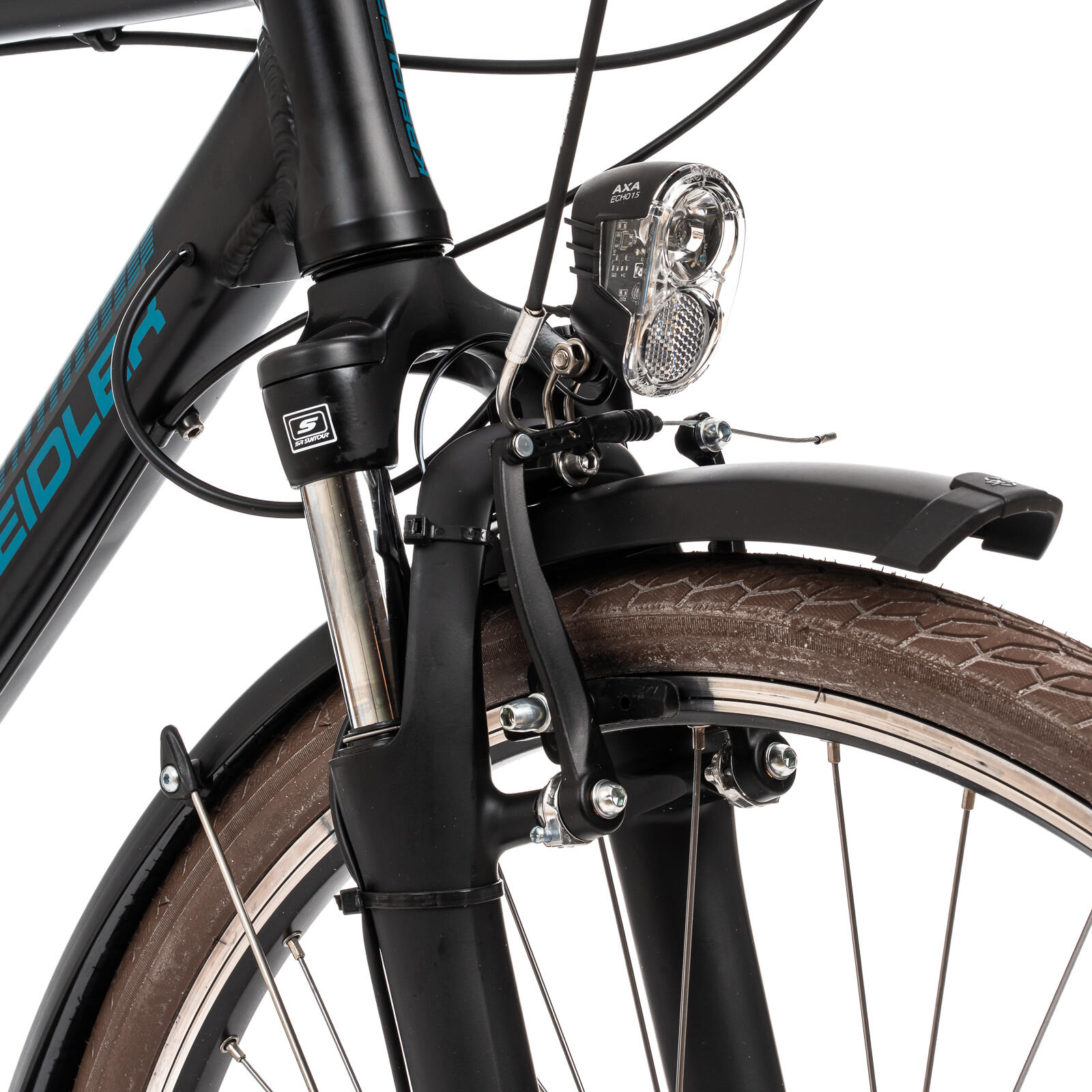 Refurbished, Bicicletta da città Kreidler 1285 - 28 pollici, XL, nera 7/7