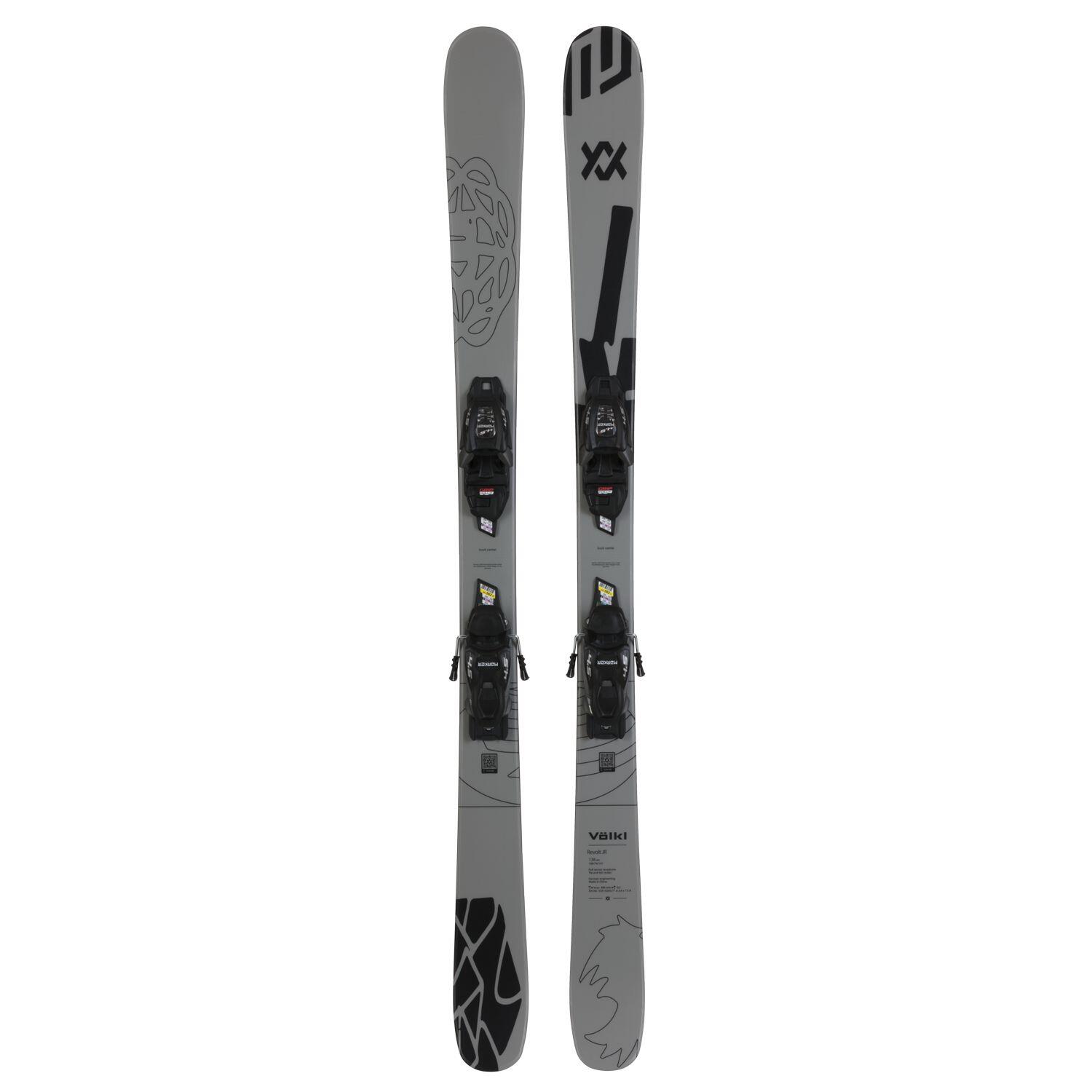 Pack esquí park Volkl Revolt junior +fijaciones 7.0 vmotion jr Gris Niño 1/1