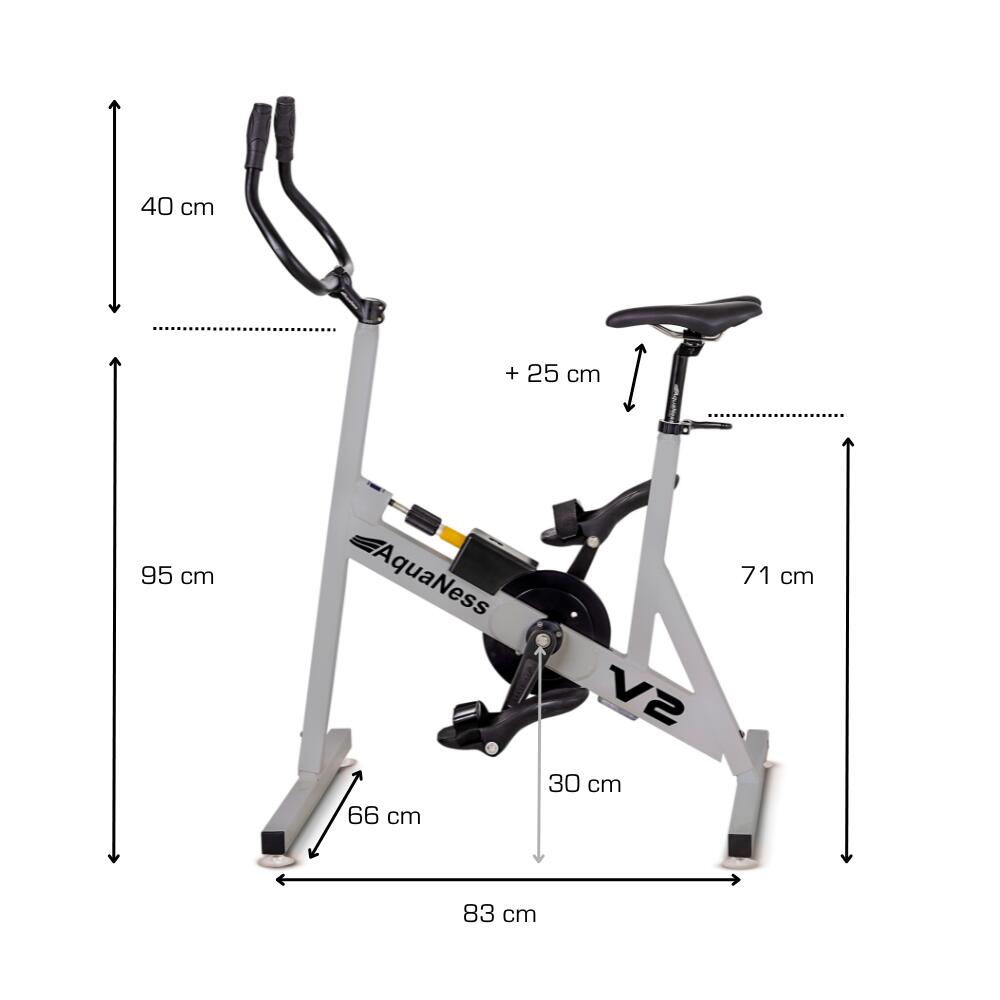 Aquaness - Aquabike V2 - Zwembadfiets 4/4