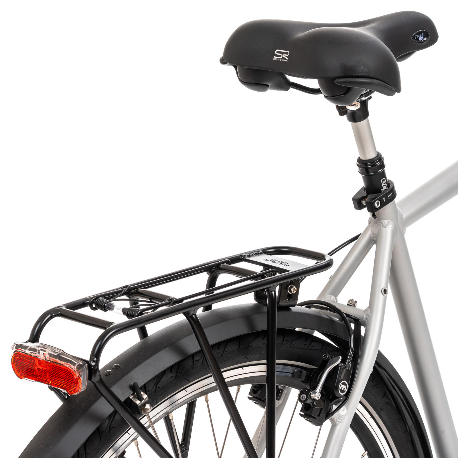 Segunda vida, Bicicleta Madrid 1247 - 28 pulgadas, L, gris claro 7/7