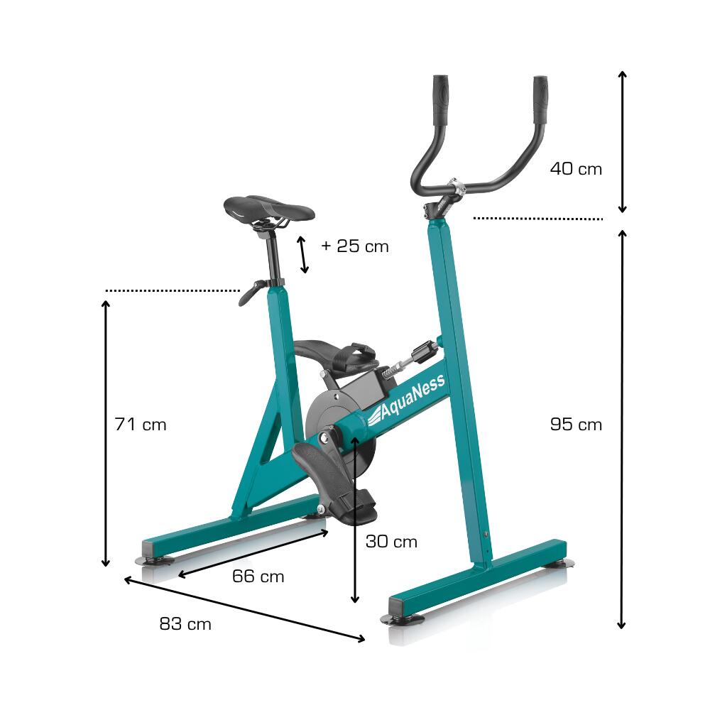 Aquaness - Aquabike V2 - Poolfahrrad 2/2