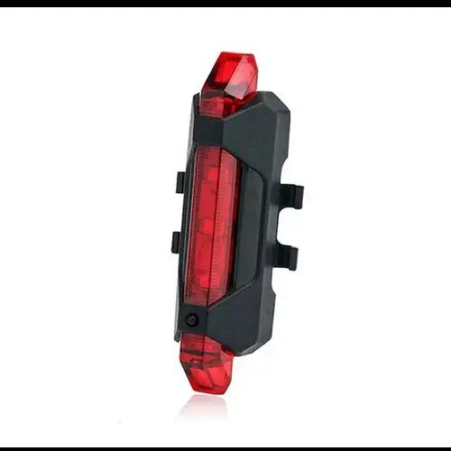 Erős fényű LED-es vízálló kerékpár első és hátsó lámpa, USB-s 3/9