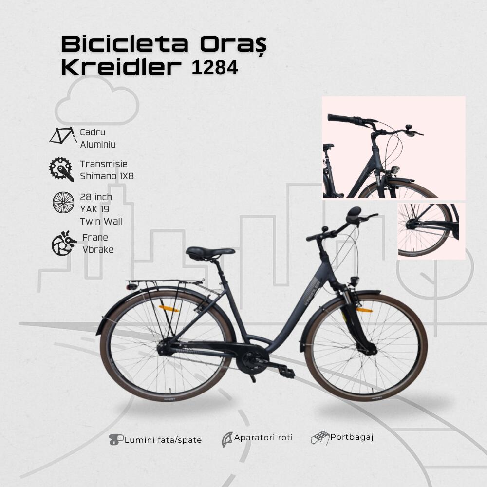 Segunda Vida Bicicleta Oras Kreidler 1284 - 28 polegadas, M, Preto 3/3