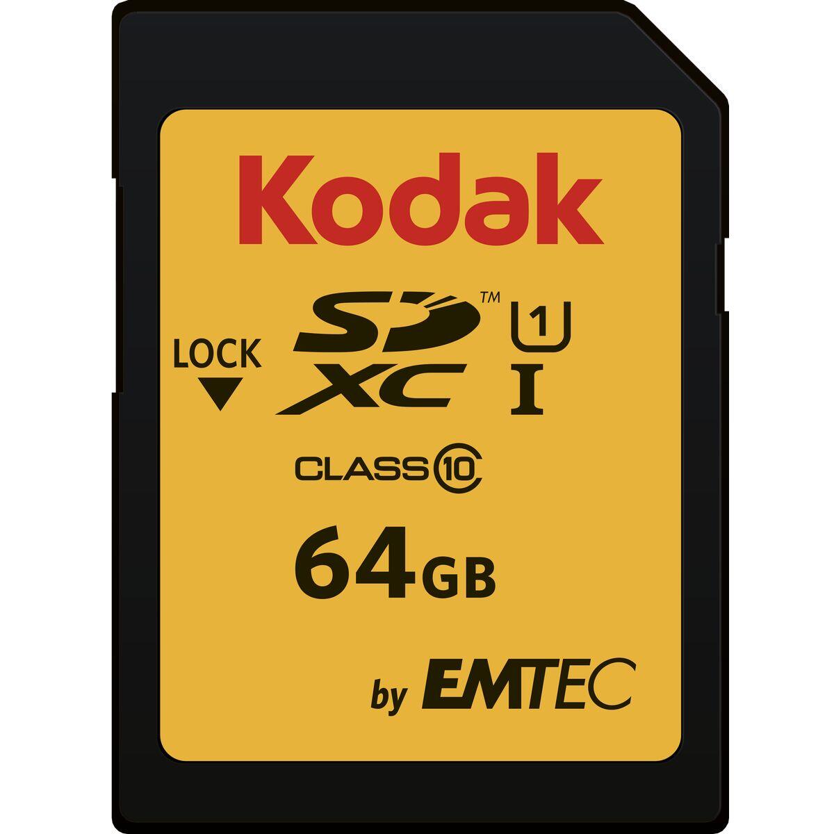 Kodak - Carte Mémoire Micro Sd Avec Adaptateur Kodak Sd 64gb Uhs-i U1 V10 64 Gb - Carte Mémoire - Multicolore - No Size - Decathlon