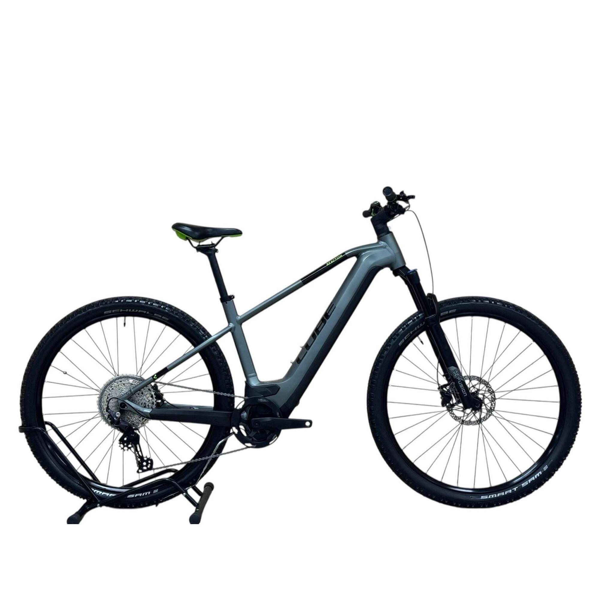 Cube - Reconditionné - Vtt Électrique Cube Reaction Hybrid Pro 625 - Comme Neuf - Vélo Tout Terrain - Gris|noir - Grand - Decathlon
