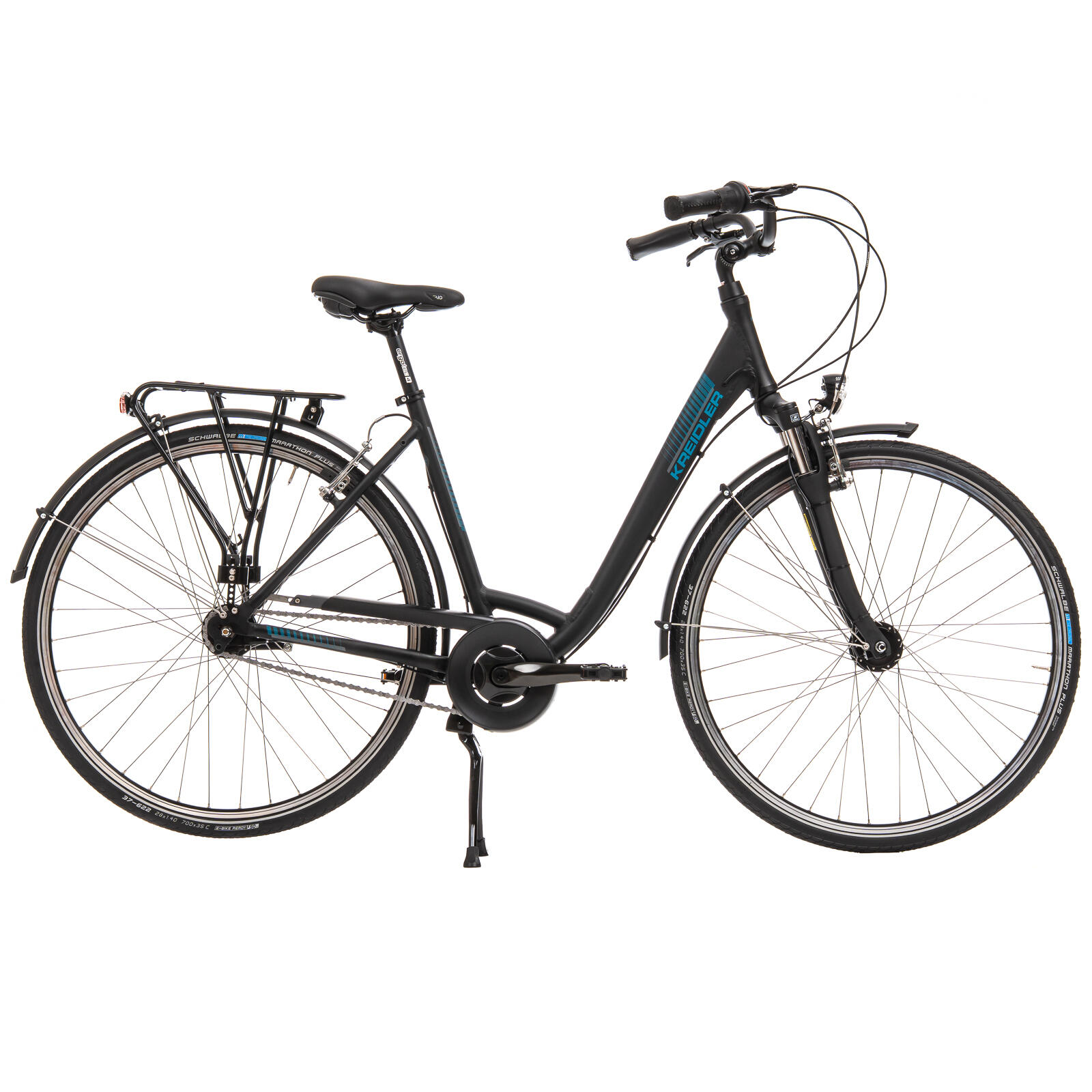 Refurbished, Bicicleta Oras Kreidler 1286 - 28 inch, M, Negru 1/7