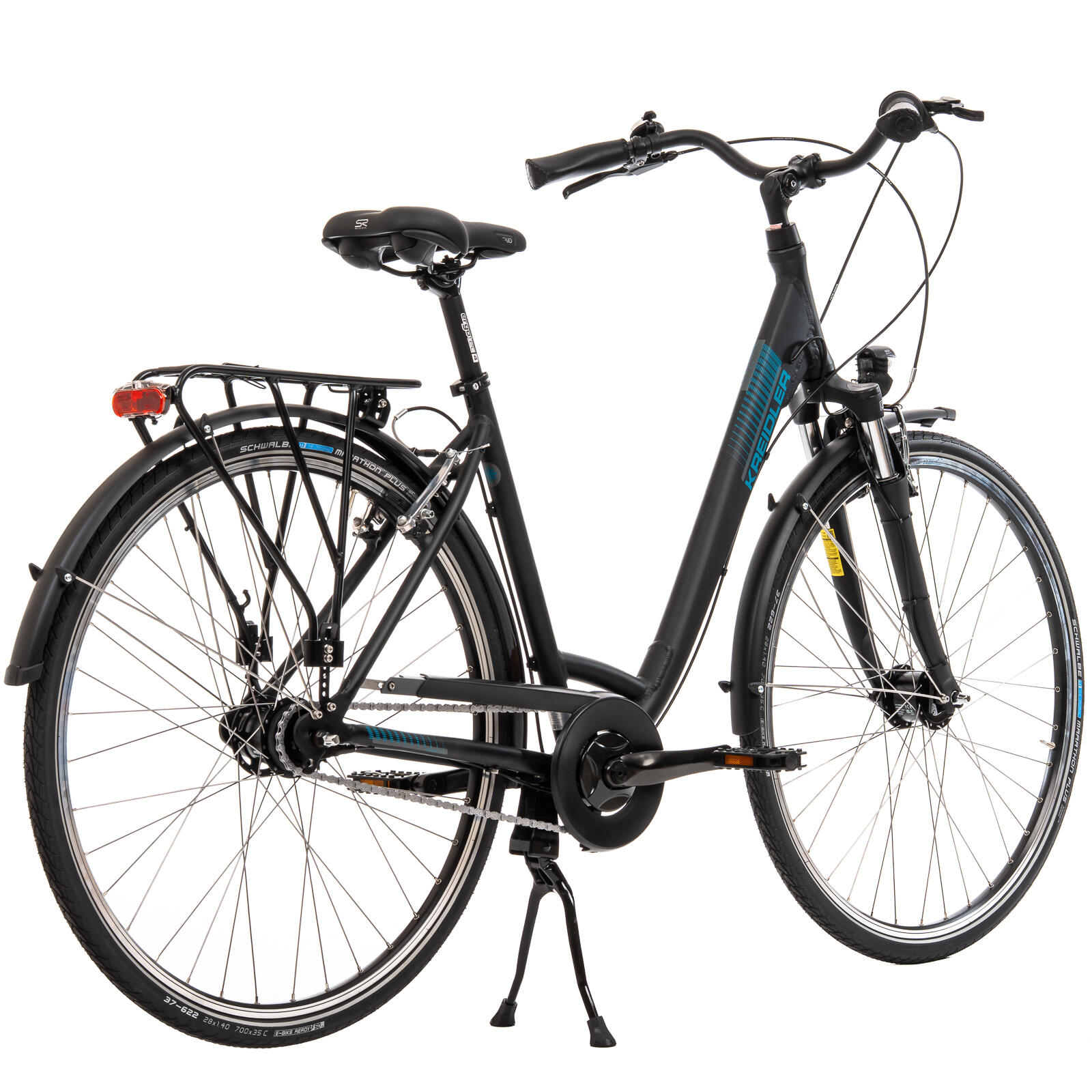 Refurbished, Bicicleta Oras Kreidler 1286 - 28 inch, M, Negru 3/7
