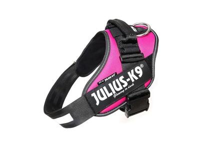 Harnais IDC®Power XSMALL - Mini-Mini rose fuchsia foncé