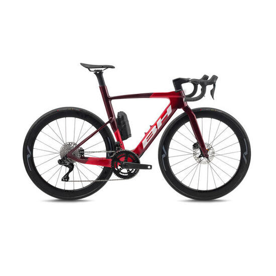 Bicicleta eléctrica Bh Iaerolight Pro 1.9 Rojo-Gris