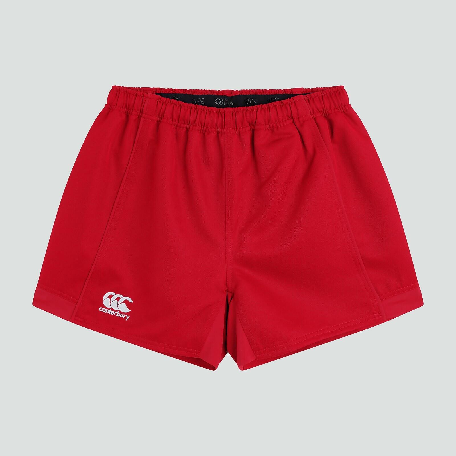 Rugby Sportbroekje - Heren Volwassenen Rood 7/7