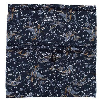 Accessoires Real Stuff Print Loop Tube Neck Warmer in Blau