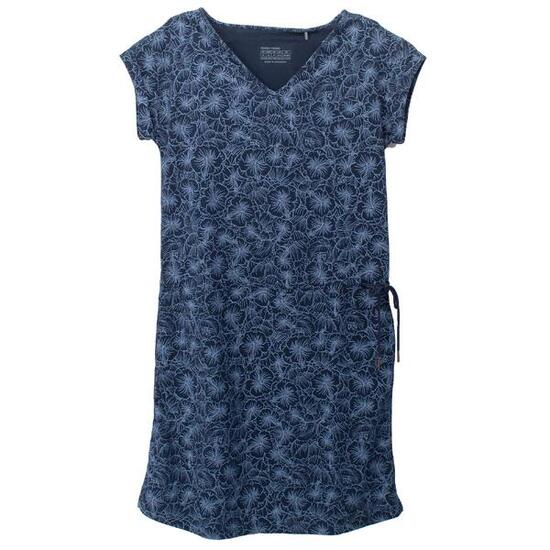 Kleid Röcke Dress Aop Kleid dress Blumen in Blau