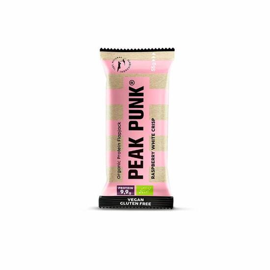 Barre proteinee bio framboise chocolat blanc 55 g
