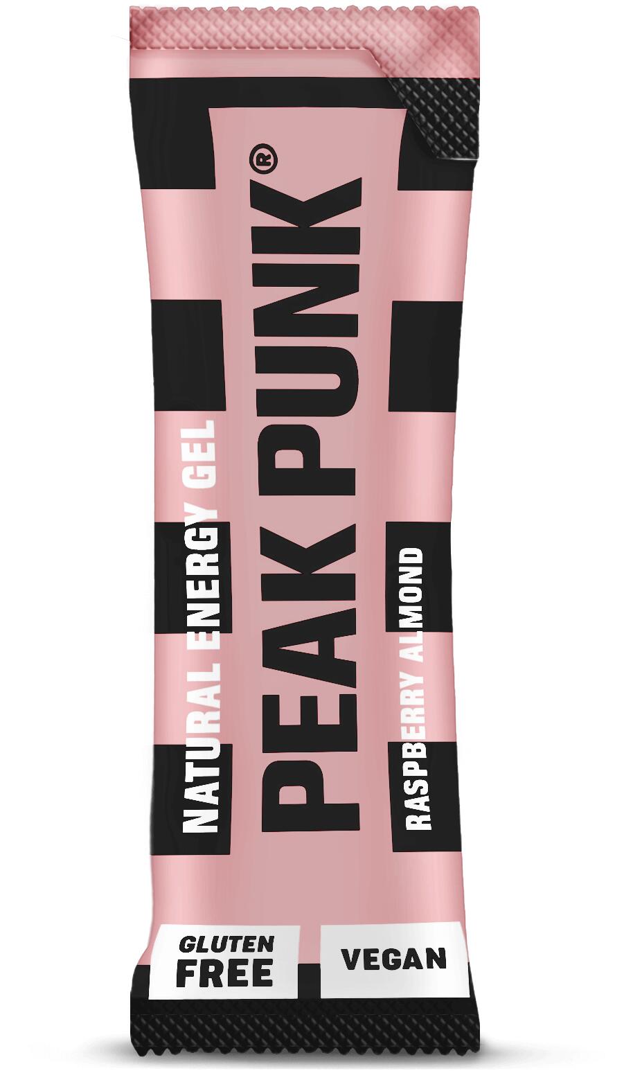 Natural Energy Gel - Raspberry Almond 12x25g 3/3