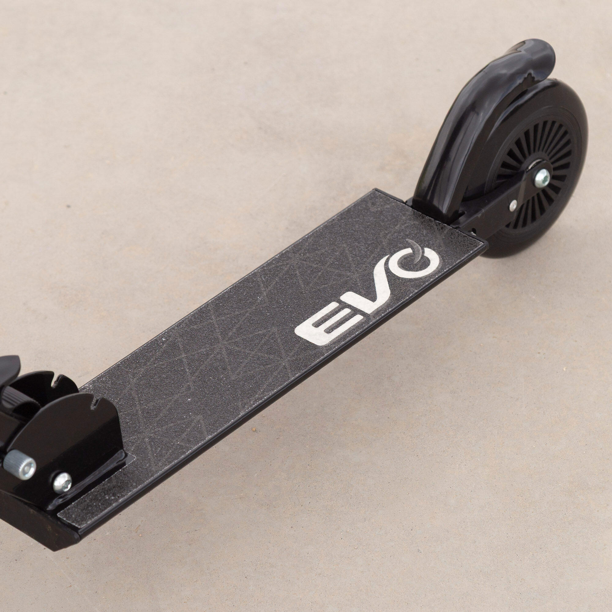 Scooter a 2 ruote pieghevole e regolabile nero EVO 5/7