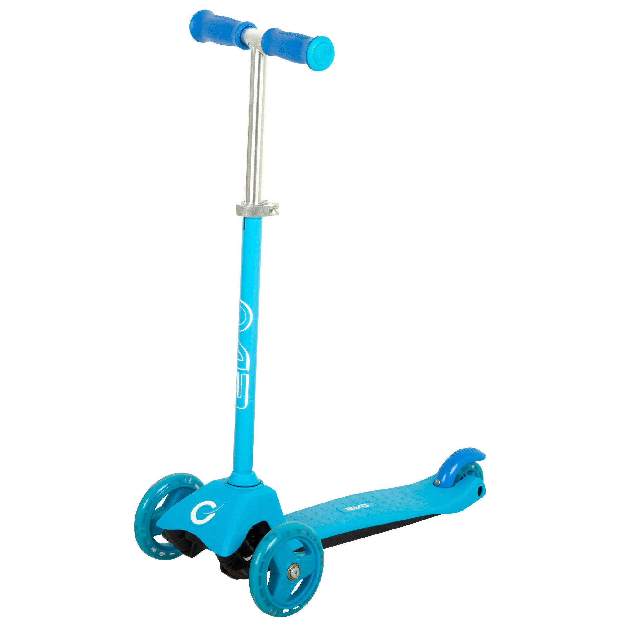 Evo - Trottinette 3 Roues Réglable Bleue Evo - Trottinette - Bleu - Taille Unique - Decathlon