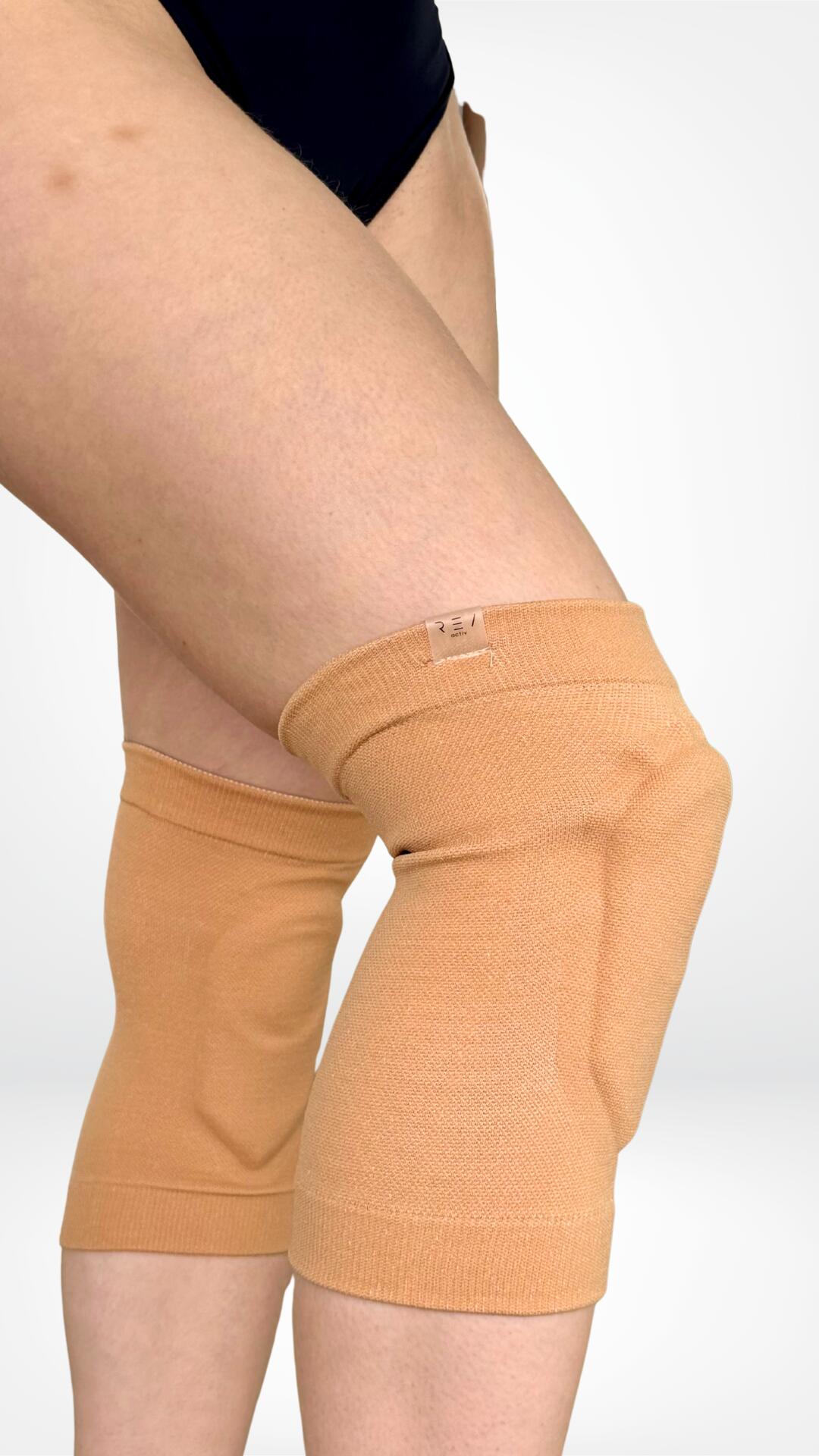 Nakolanniki do tańca Rev Activ Żelowe 2.0 Beige 2/3