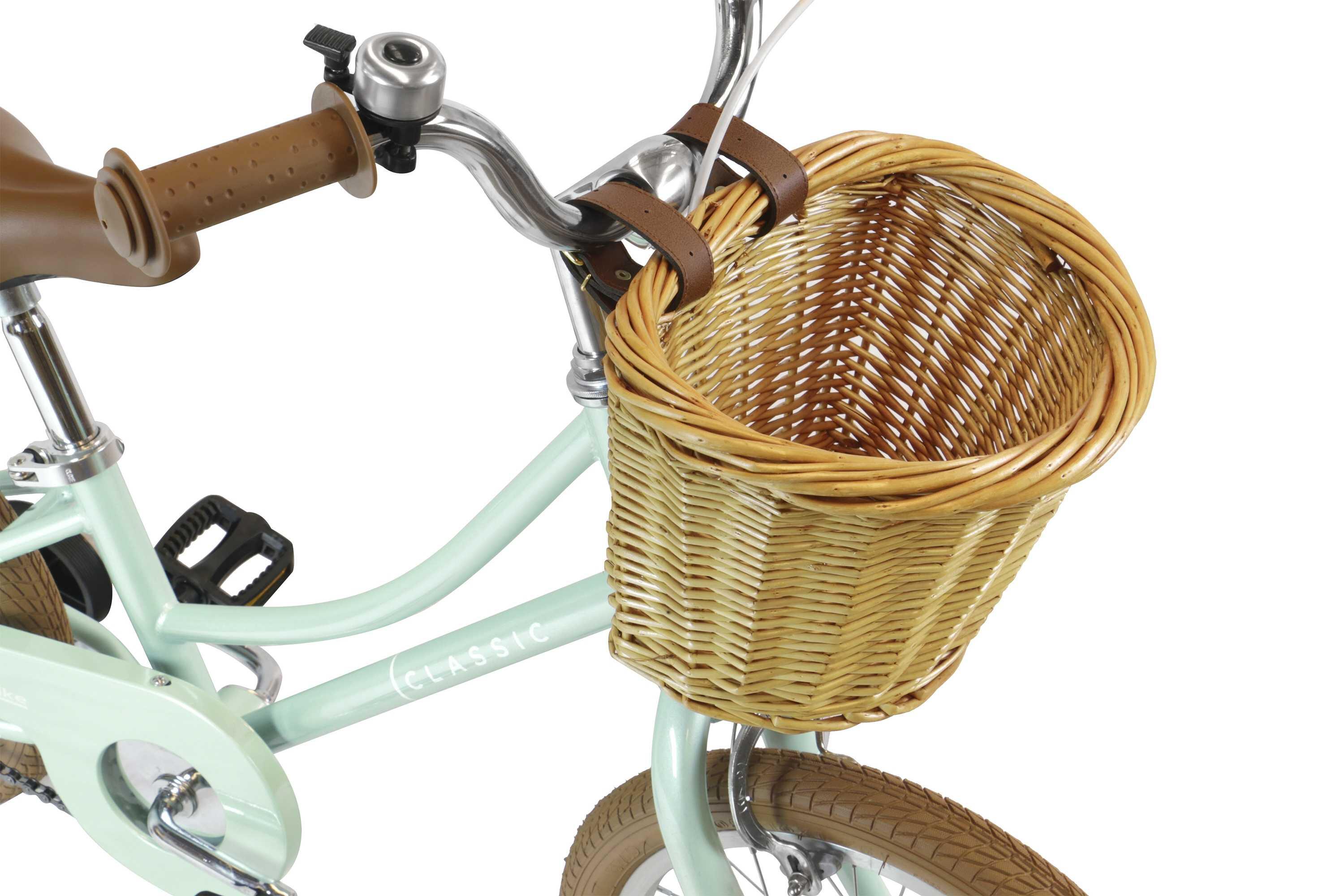 FABRICBIKE Kids Classic- Vélo à pédales 16" pour enfants, 3-7 ans. Green 3/7