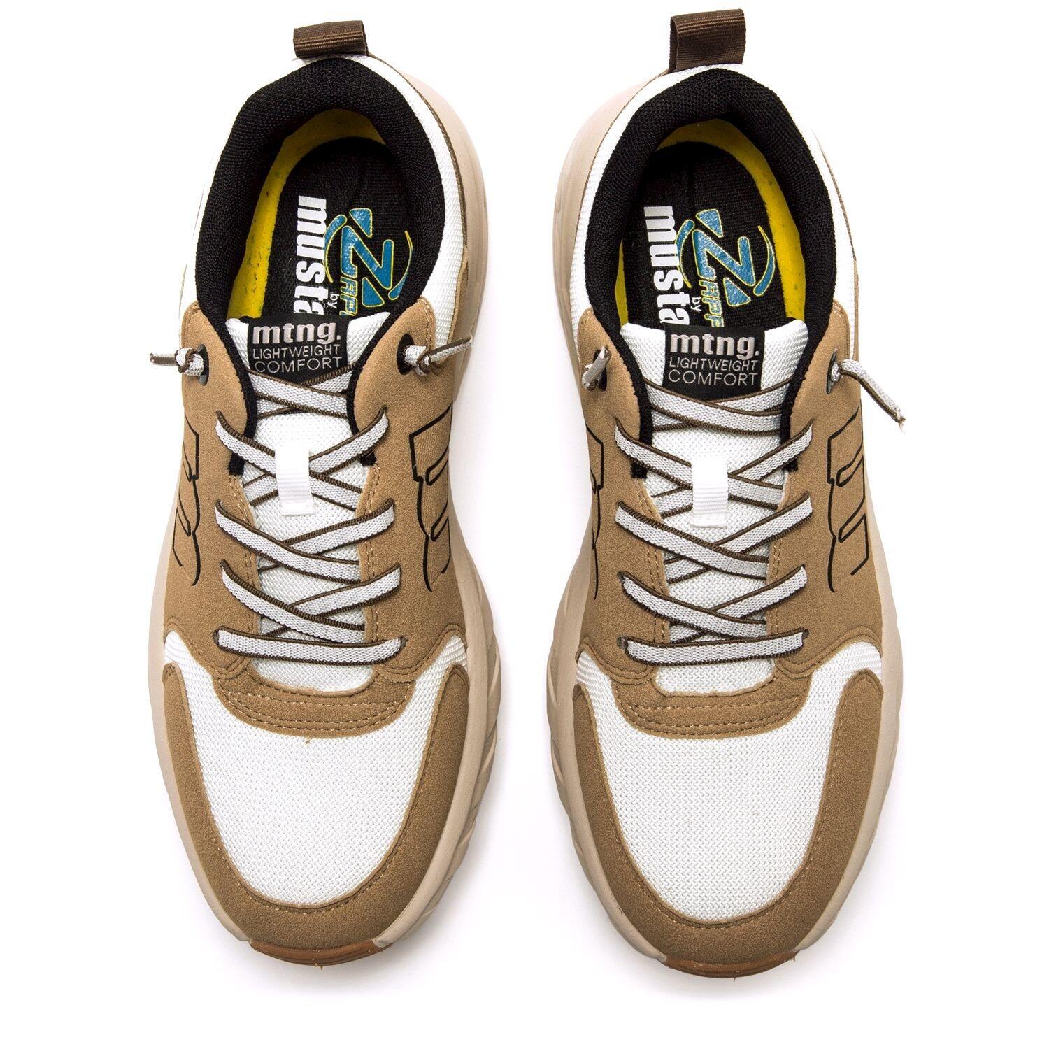 Sneakers homme MTNG Sinaka beige 4/6