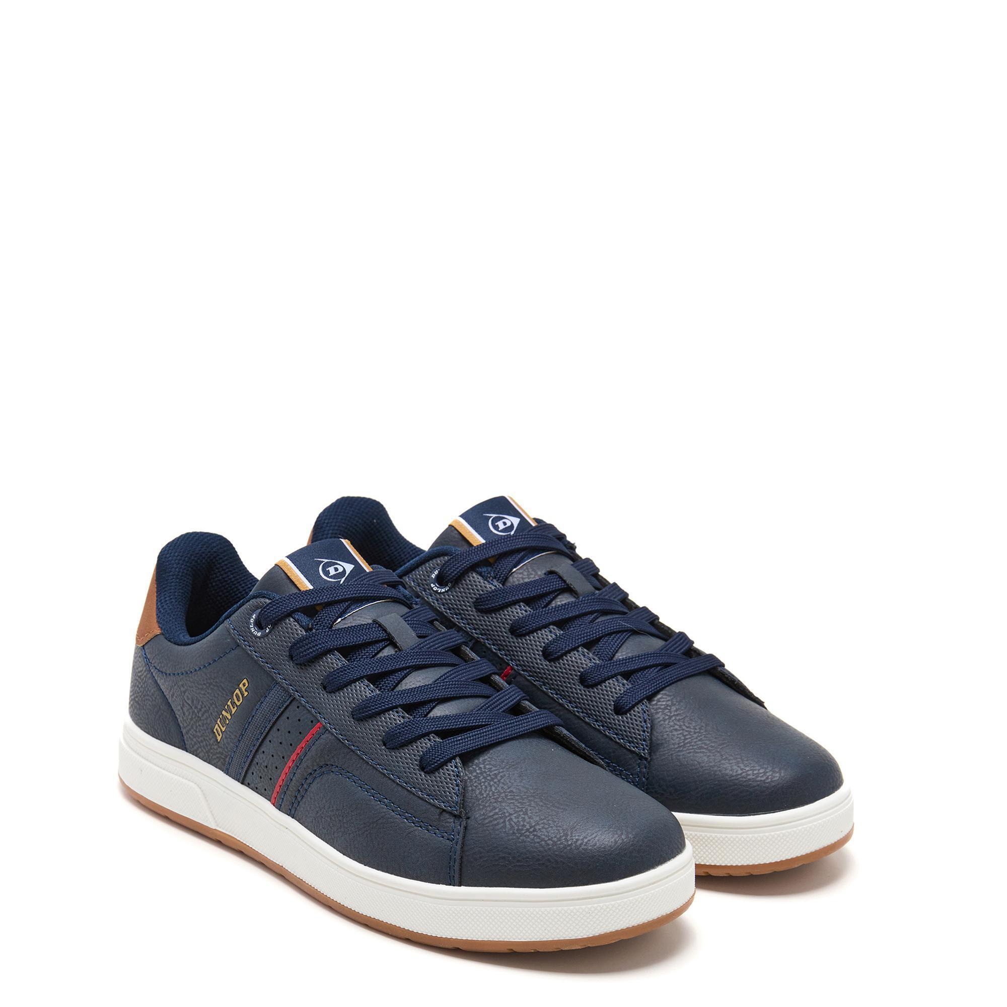 Zapatillas Dunlop Hombre 36073 Azul Marino con Cordones 2/5