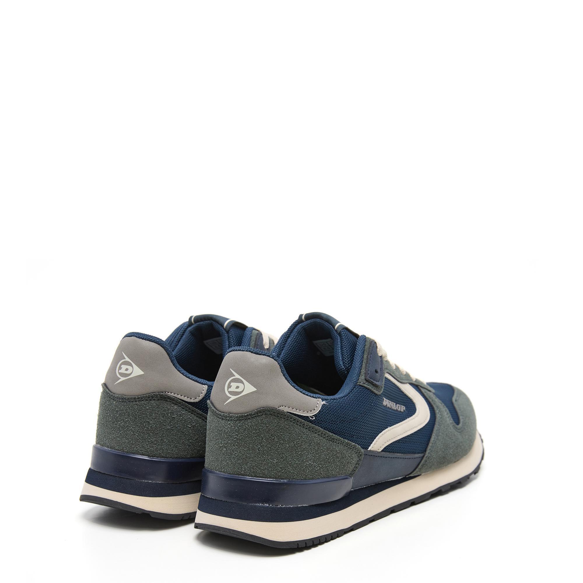 Zapatillas Dunlop Hombre 36076 Azules con Cordones 3/5