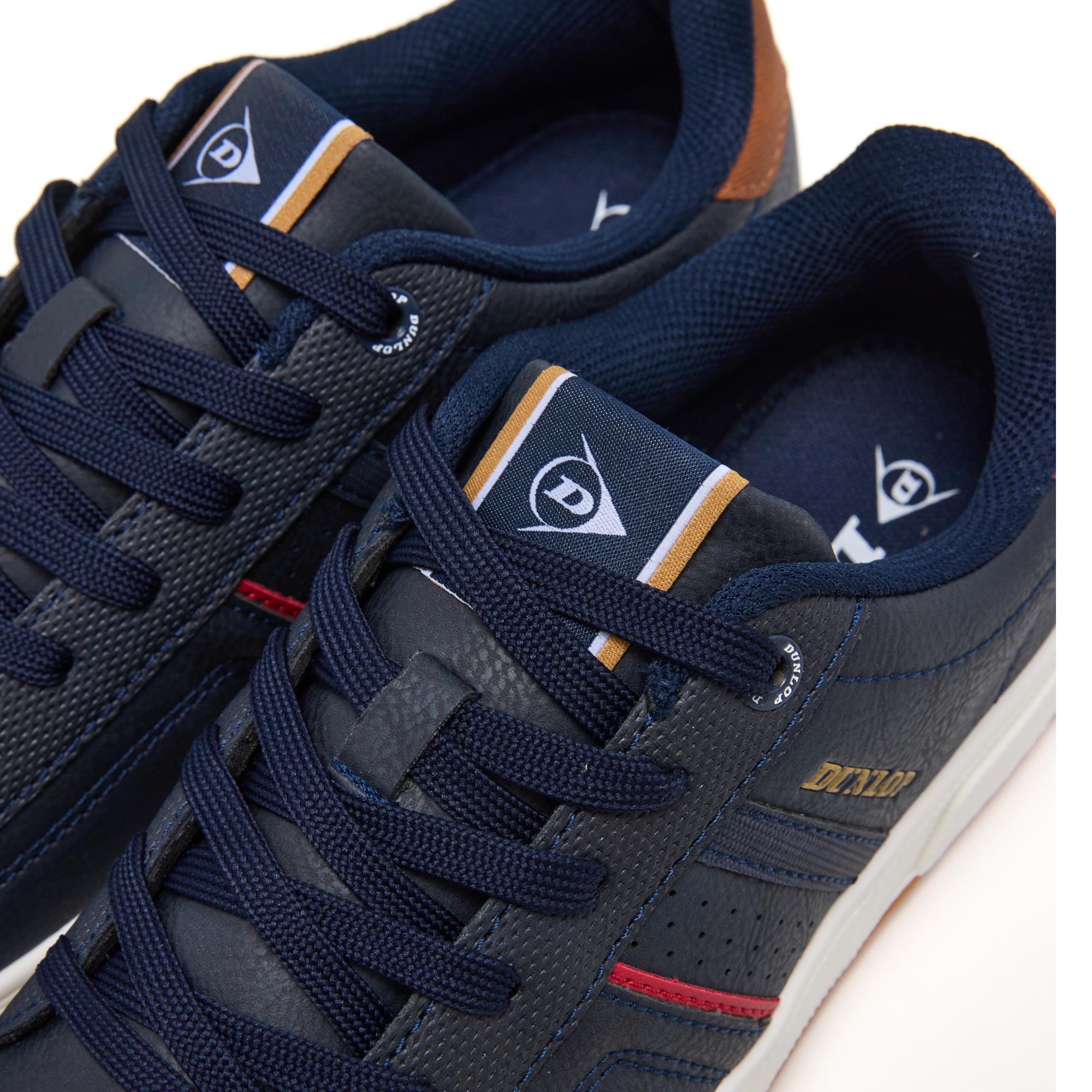 Zapatillas Dunlop Hombre 36073 Azul Marino con Cordones 5/5