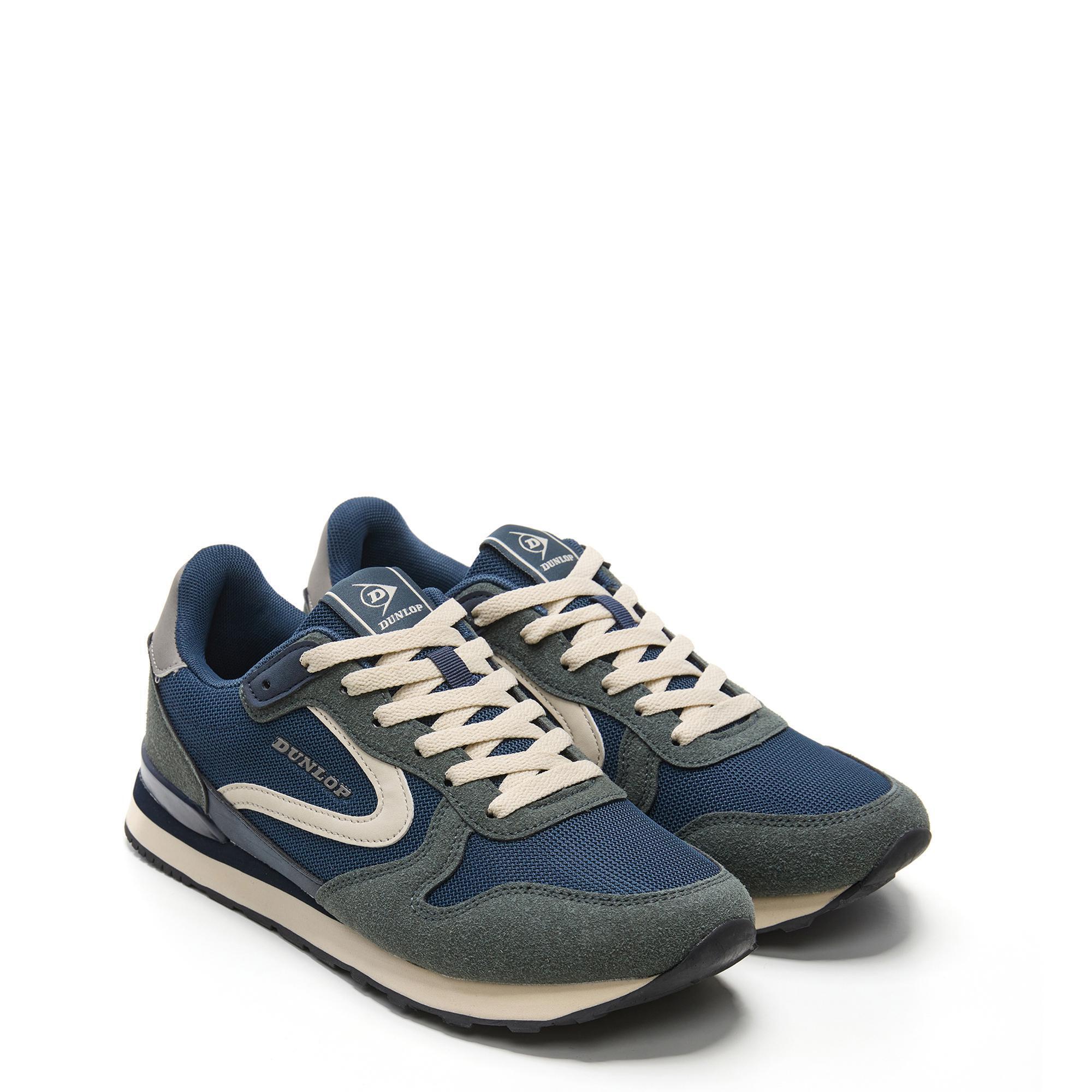 Zapatillas Dunlop Hombre 36076 Azules con Cordones 2/5