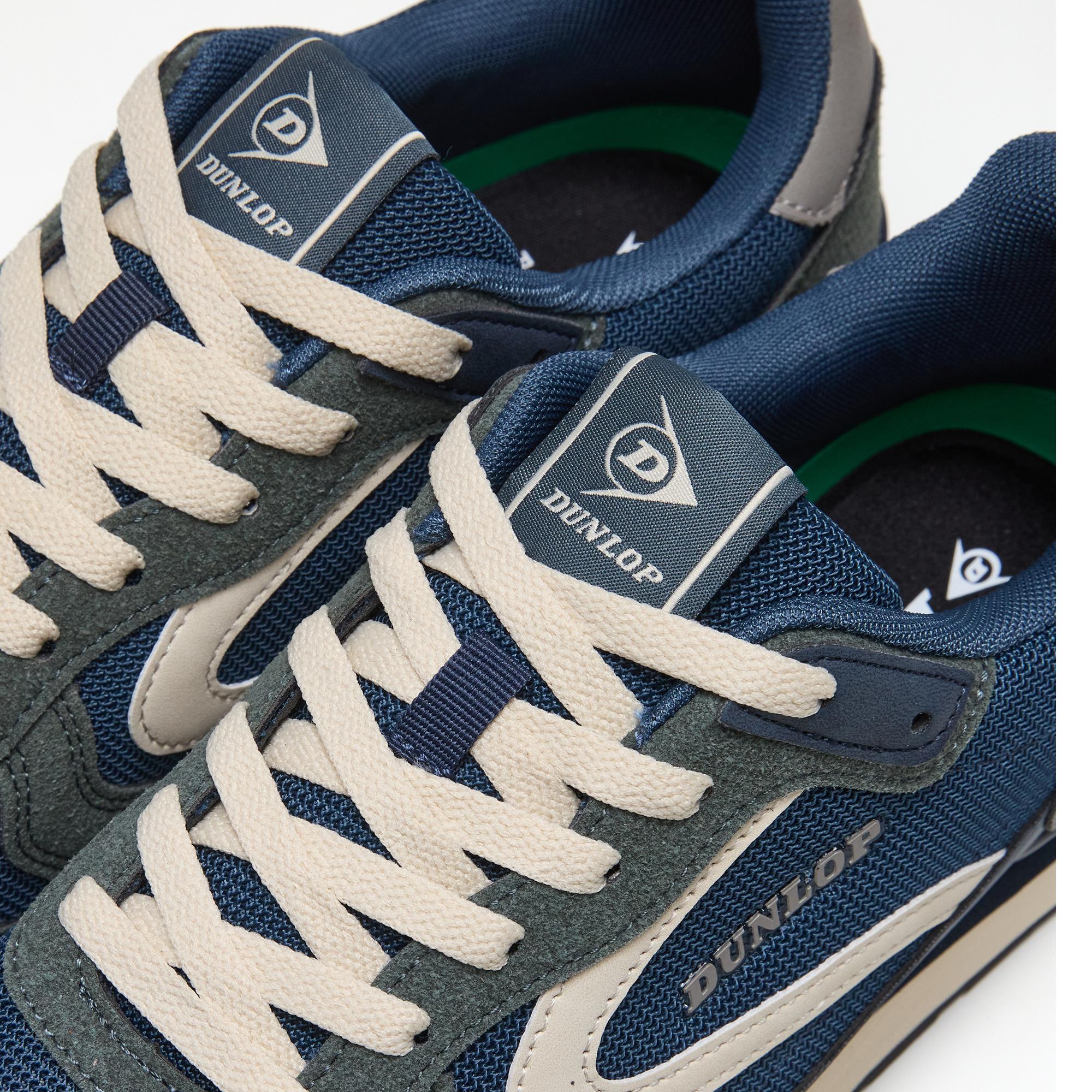 Zapatillas Dunlop Hombre 36076 Azules con Cordones 5/5