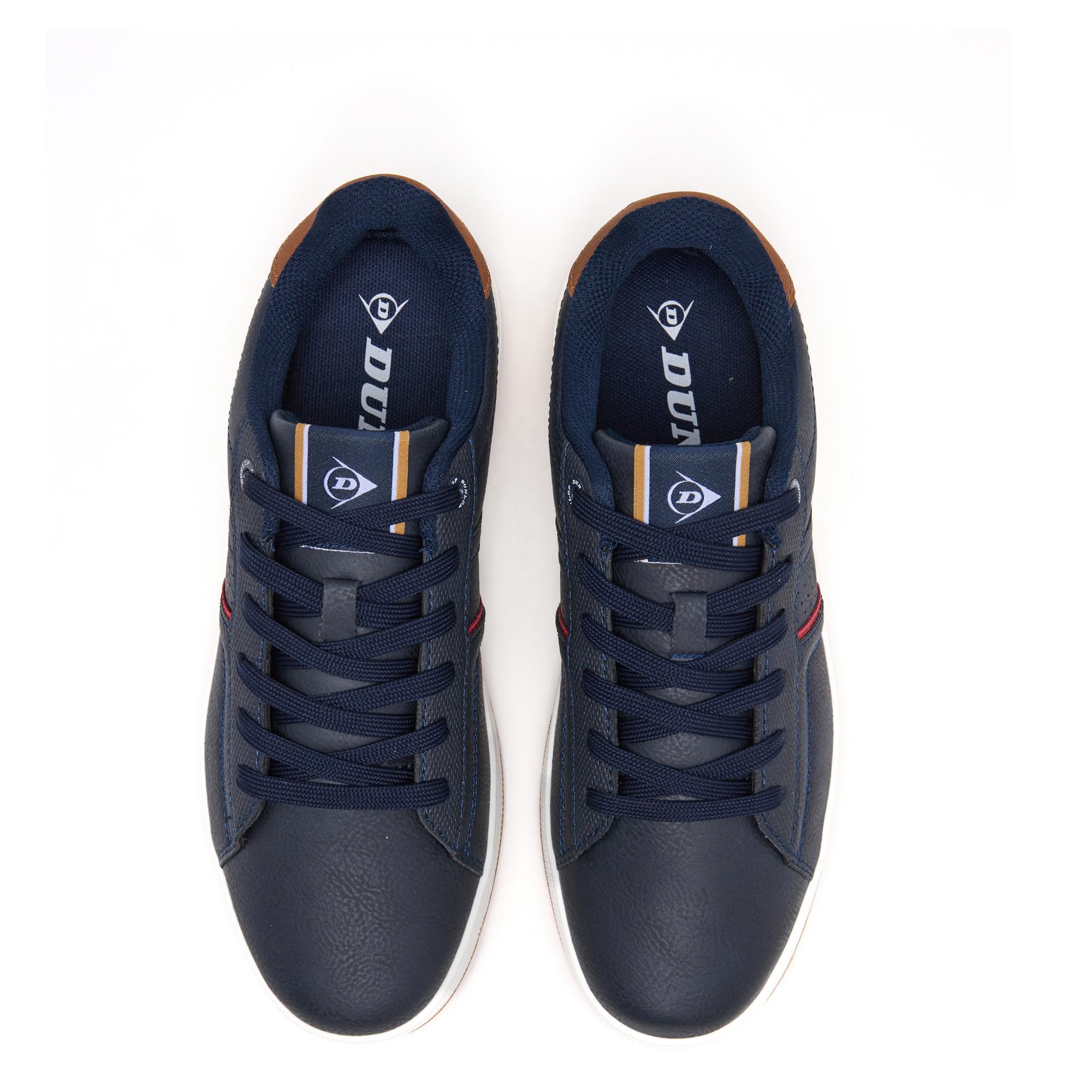 Zapatillas Dunlop Hombre 36073 Azul Marino con Cordones 4/5