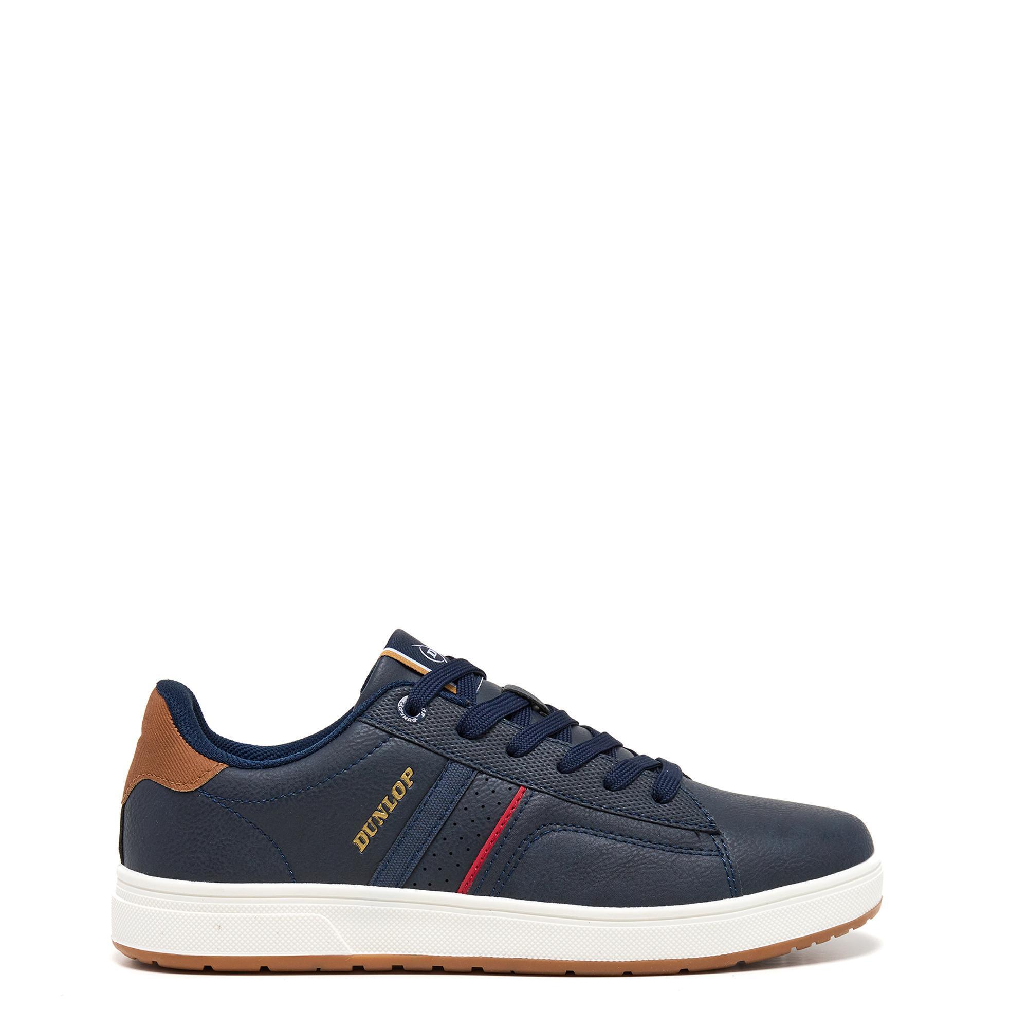 Zapatillas Dunlop Hombre 36073 Azul Marino con Cordones 1/5