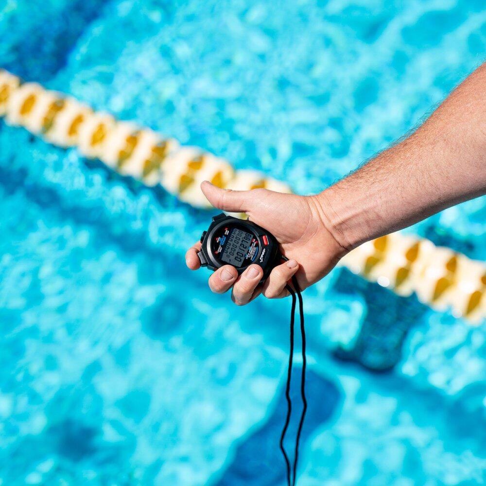 Cronómetro Natación Finis Pace Clock 100 registros de memoria 3X100M Negro 3/5