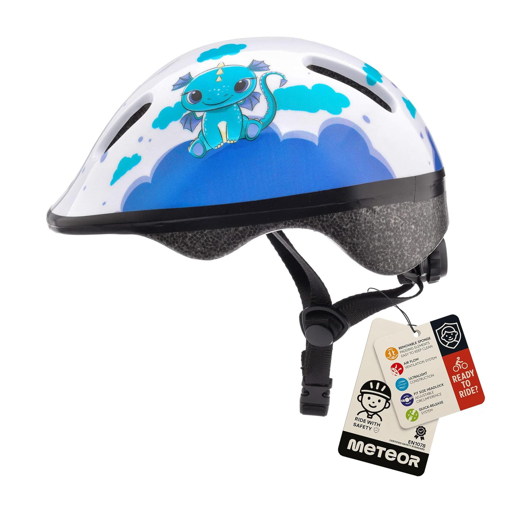 Casque Meteor pour enfants KS06 3/7