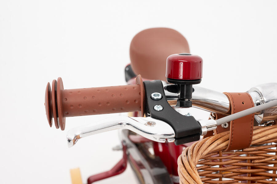 Rower dziecięcy 12" VINTAGE GERMINA kółka boczne, koszyk 6/7