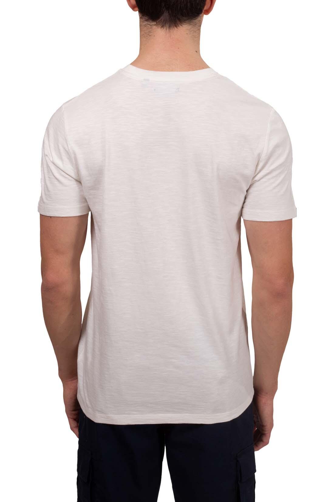 Camiseta de hombre - sportswear - Superdry - algodón 100% - manga corta - blanca 3/5
