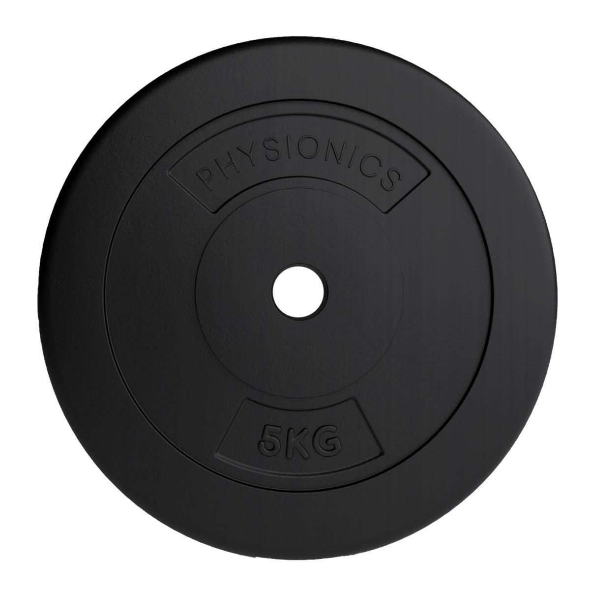 Disques de musculation 30/31 mm en plastique 2x5kg 7/7