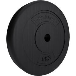 Disques de musculation 30/31 mm en plastique 2x5kg