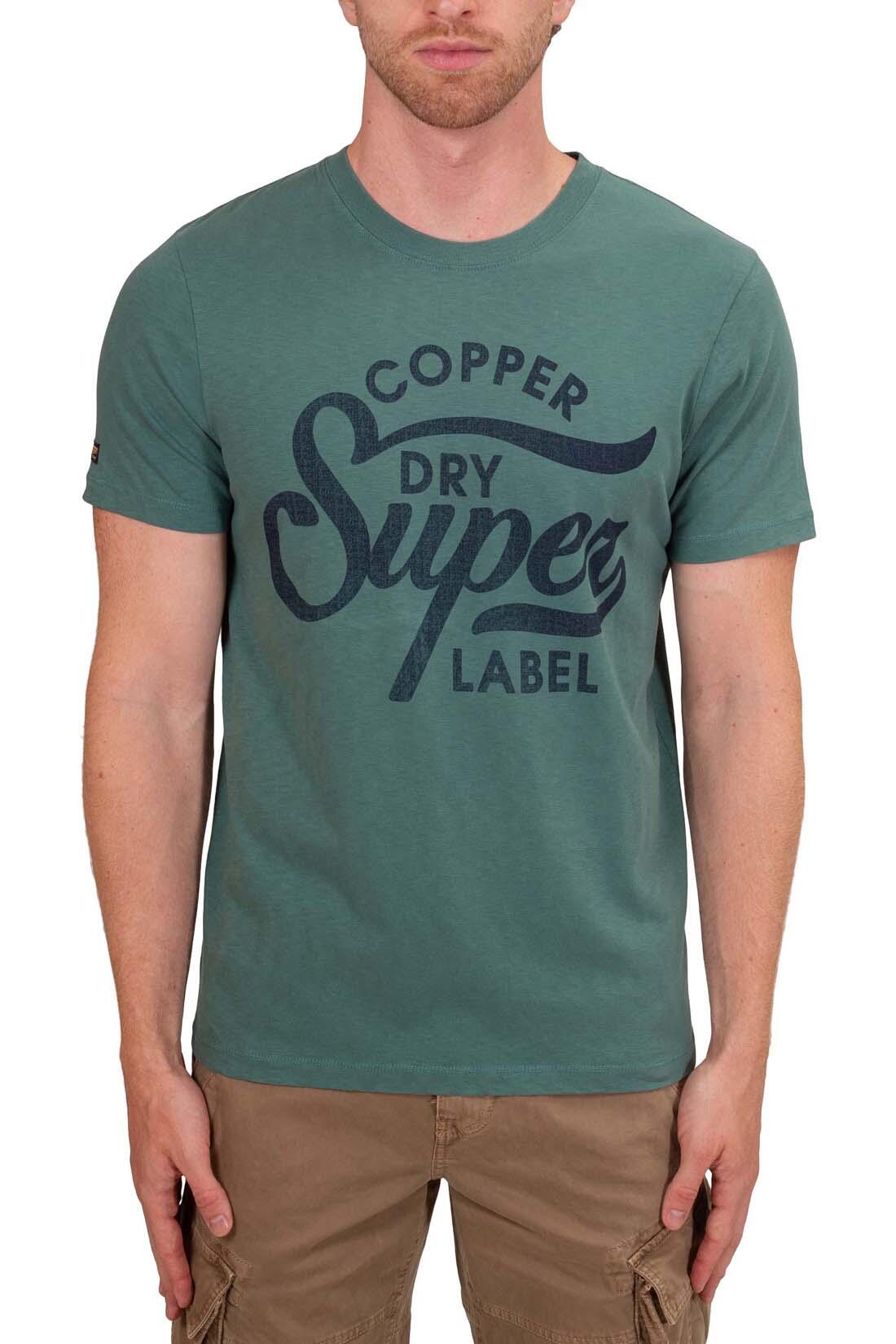 T-shirt à étiquette en cuivre 2/4