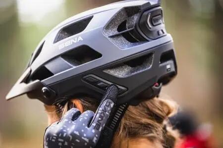 M1 EVO - Mountain Bike kerékpáros sisak beépített MESH kommunikációval 5/7