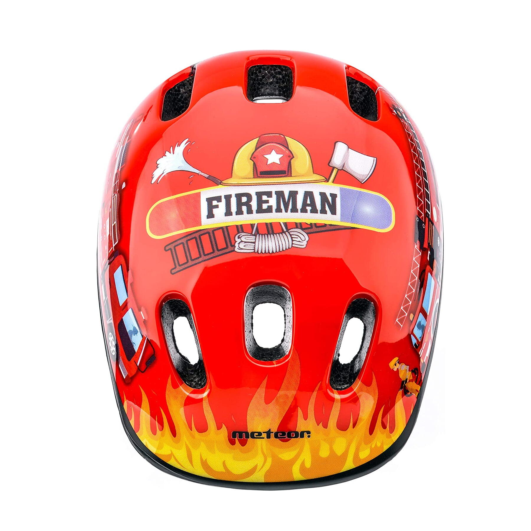 Meteor KS06 Firetracker casque enfant taille S 48-52 cm 4/7