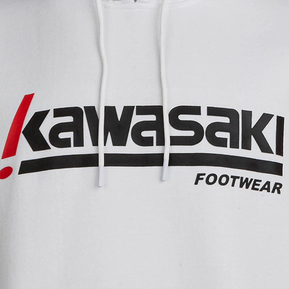 Killa Unisex Hooded Sweatshirt K202153 WHITE 4/5