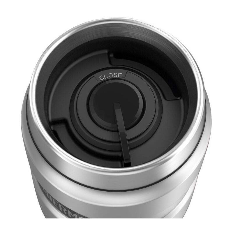 Kubek termiczny Thermos z uchwytem 470 ml metaliczny szary 2/4