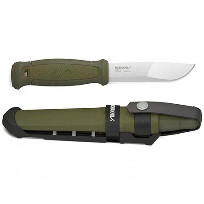 Couteau de survie mora kansbol multi-mount vert
