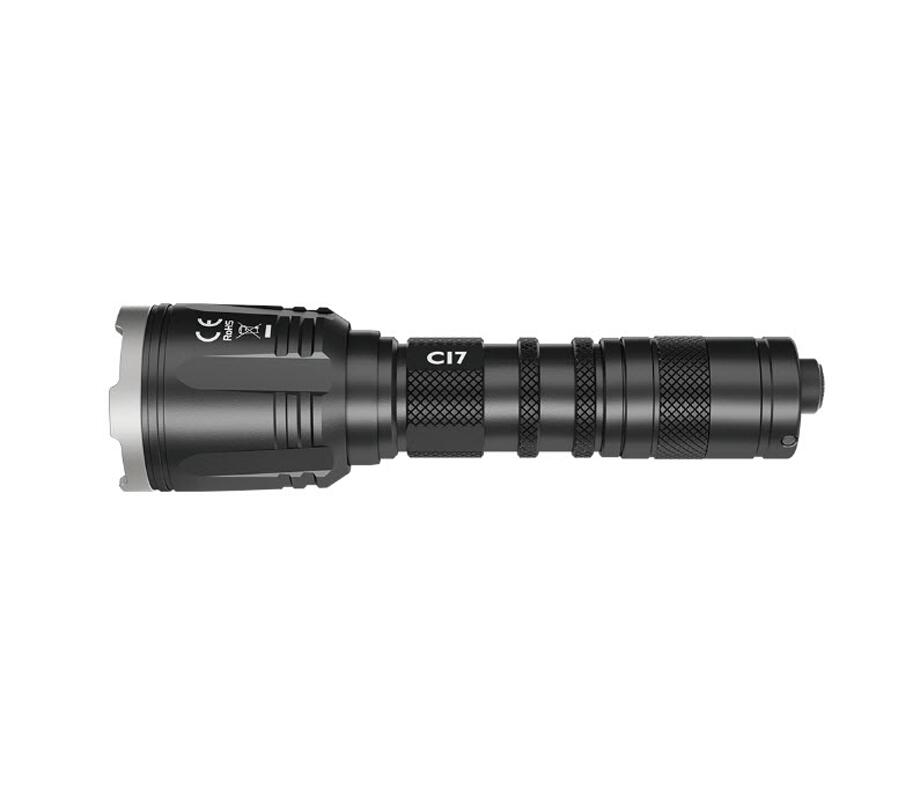 Torcia CI7 Chameleon bianca - infrarossi - 2500 lumen - Nera 1/5