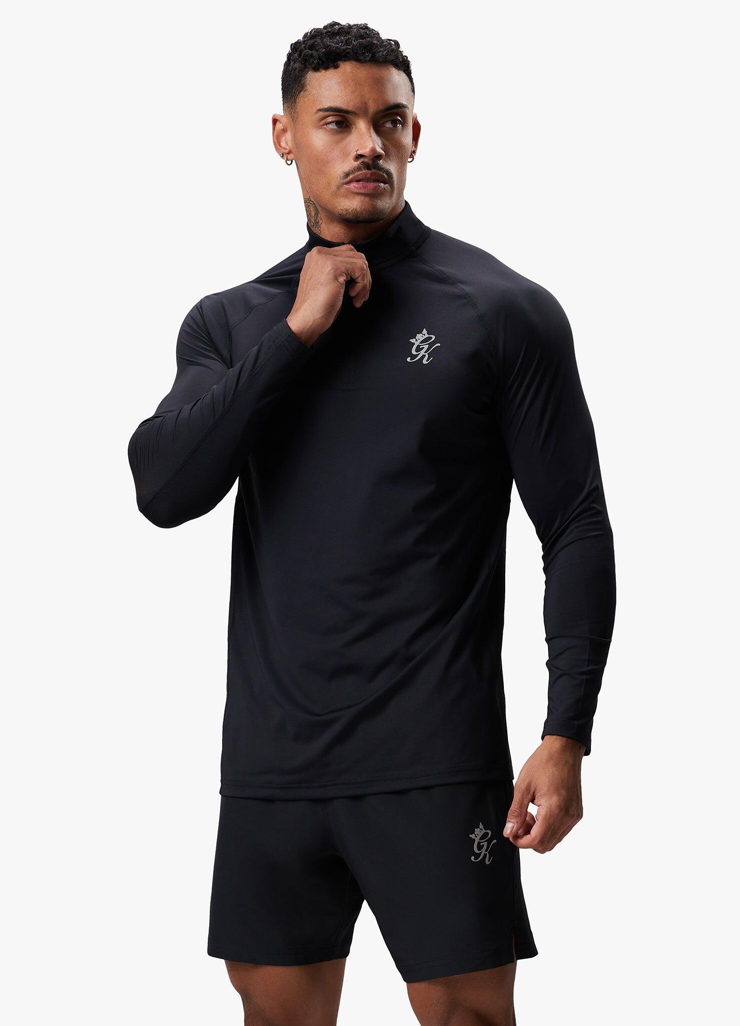 Chemise De Pêche Savage Gear Tournament 1/2 Zip - Noir - Manches Longues M-XXL