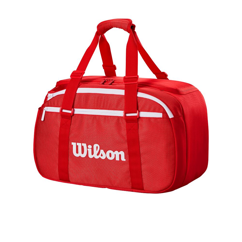 Wilson Super Tour Small Tennis Duffle Bag - Red - 2025