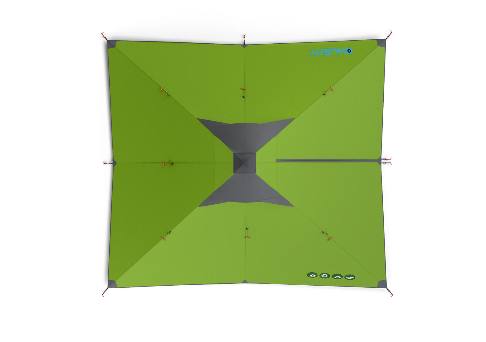 Sawaj Trek 2 - lichtgewicht tent - 2 persoons - Groen 4/5