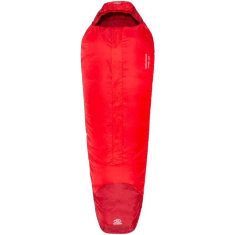 Highlander - Trekker Sac De Couchage Momie Pour Randonnée - 3 Saisons - Sac De Couchage - Rouge - Adulte - Decathlon